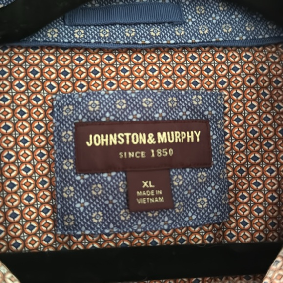 Mens Johnston and Murphy button up shirt XL - Picture 2 of 5